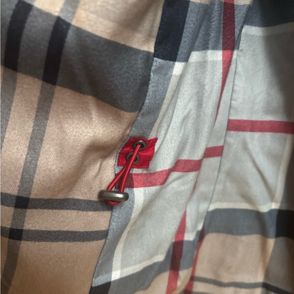 Barbour Dress Tartan Jacket with Gold Accents - Picture 3 of 4